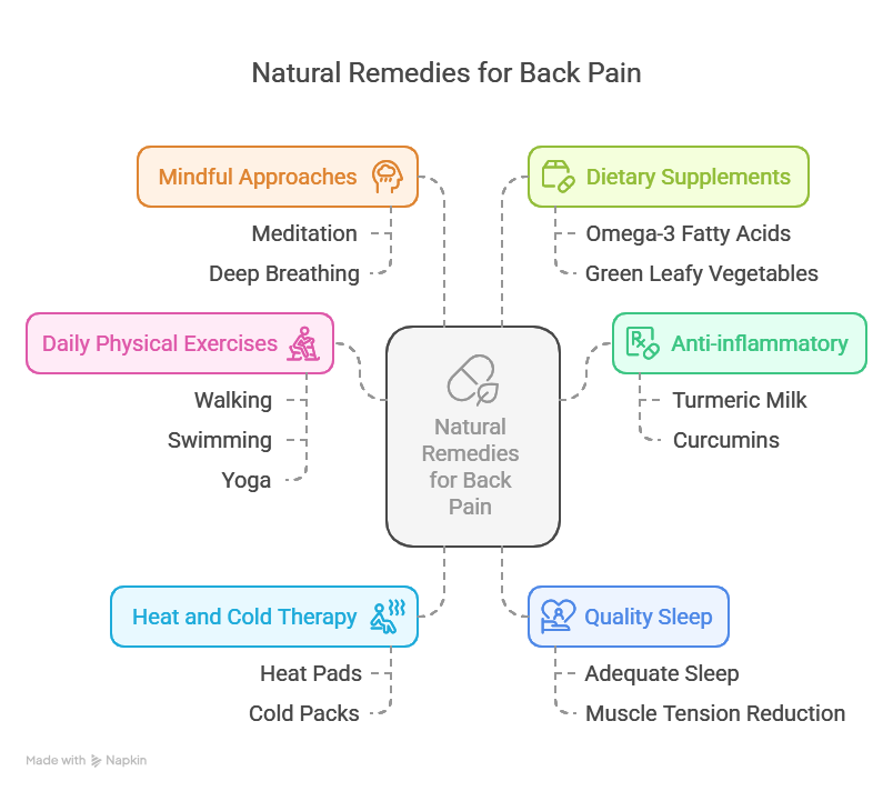 What are the best natural remedies for Back Pain