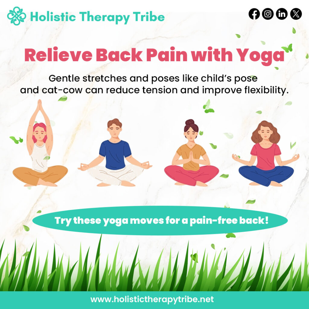 Relieve Back pain with Yoga